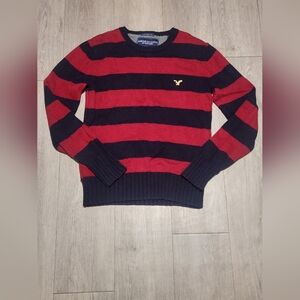 AE American Eagle Striped Vintage Fit Sweater M
